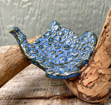Blue Pebble Teapot Spoon rest