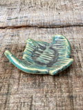 Green Teapot Spoon rest