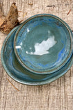 Nesting Blue Bowls