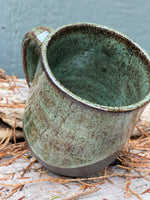 Green & Brown speckled Mug