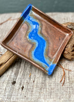 Copper & Blue ‘Wave’ Platter