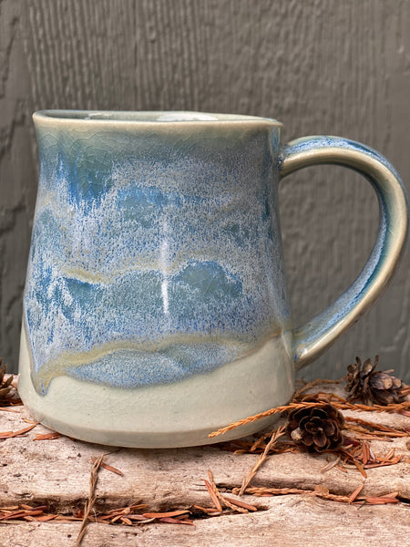 Sage/Blue/green mug