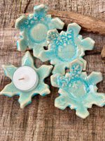 Snowflake Tea Light Holders