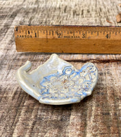 Light Blue Teapot Spoon Rest