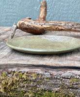 Green Fan Platter Set