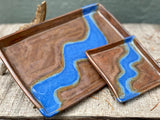 Copper & Blue ‘Wave’ Platter