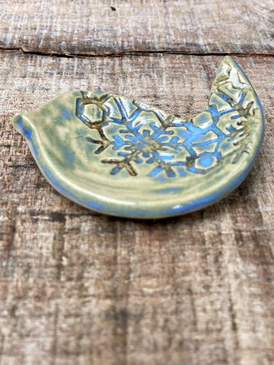 Snowflake Bird Spoon rest – Threaux Art