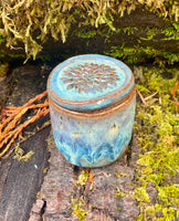 Flower Lidded Jar